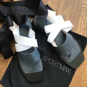 Max Mara Sportmax Tie-up Alias Sandal 40 NIB